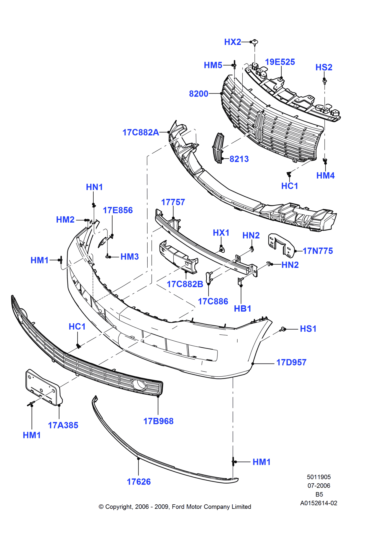 Ford 7L1Z-17E856-ACP Bracket, Passenger Side