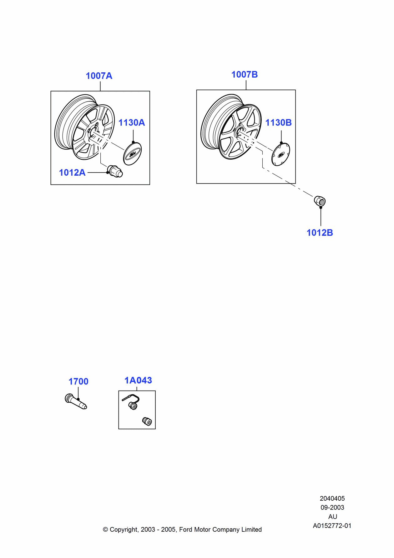 Ford 3M5Z-1130-AA Cover - Wheel