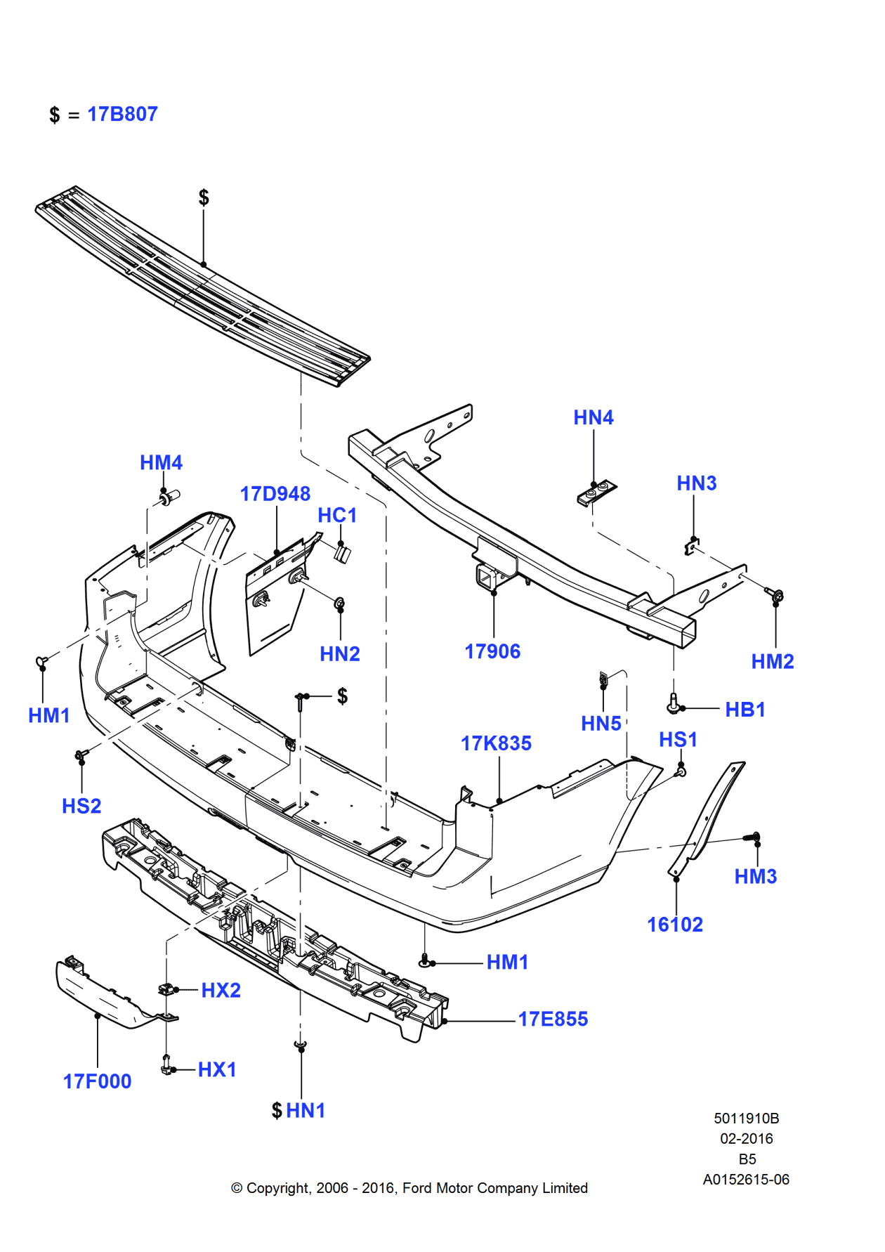Ford FL7Z-7828371-AA Shield - Splash - Wheelhouse, Driver Side