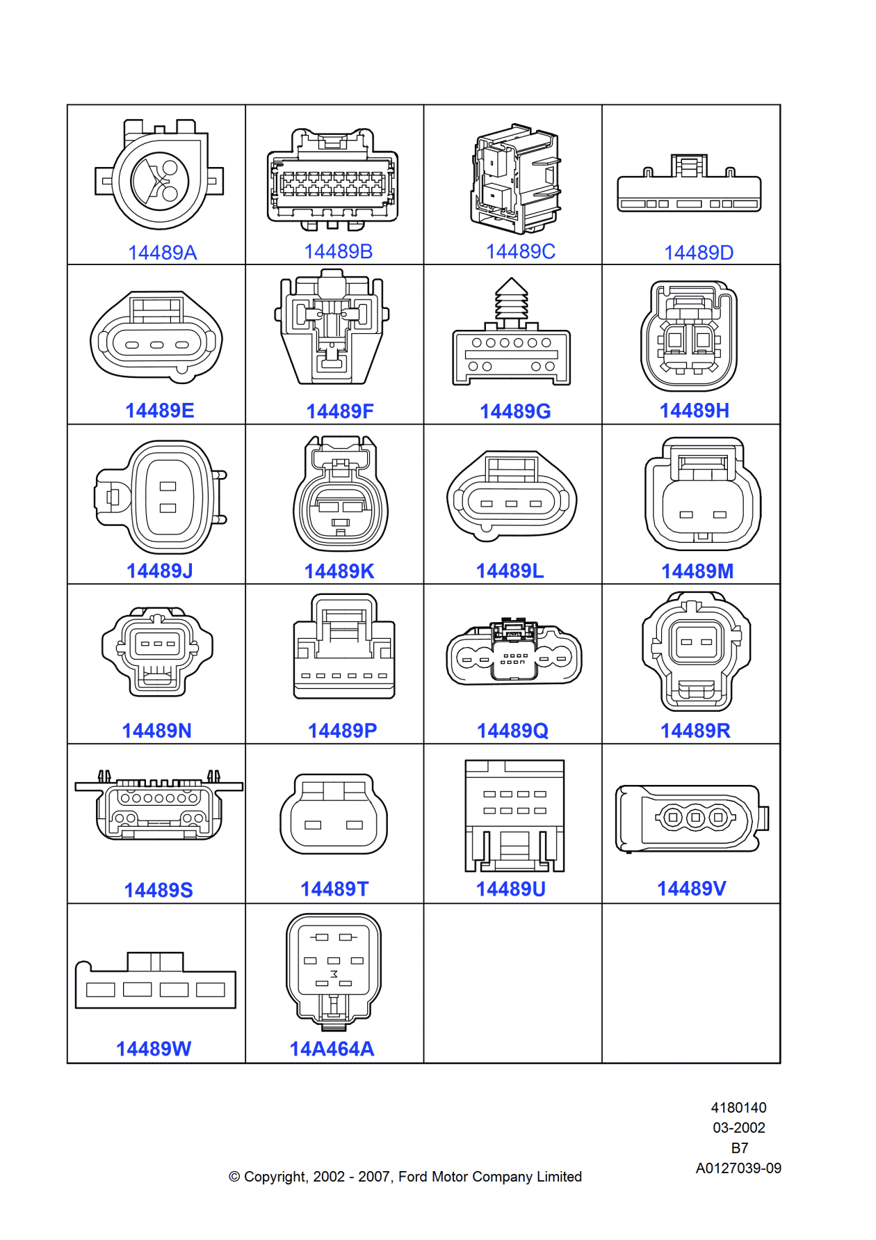 Ford 3L1Z-14489-CA Sleeve - Wiring