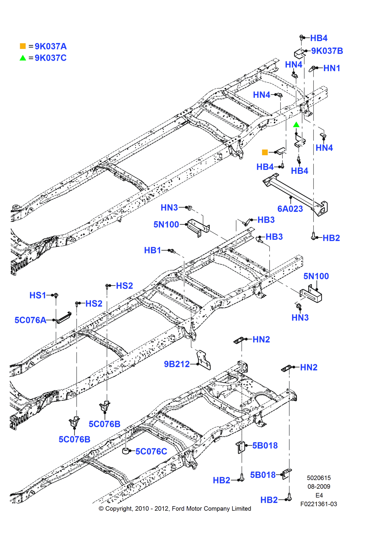 Ford AC2Z-9K037-D Bracket, Lower