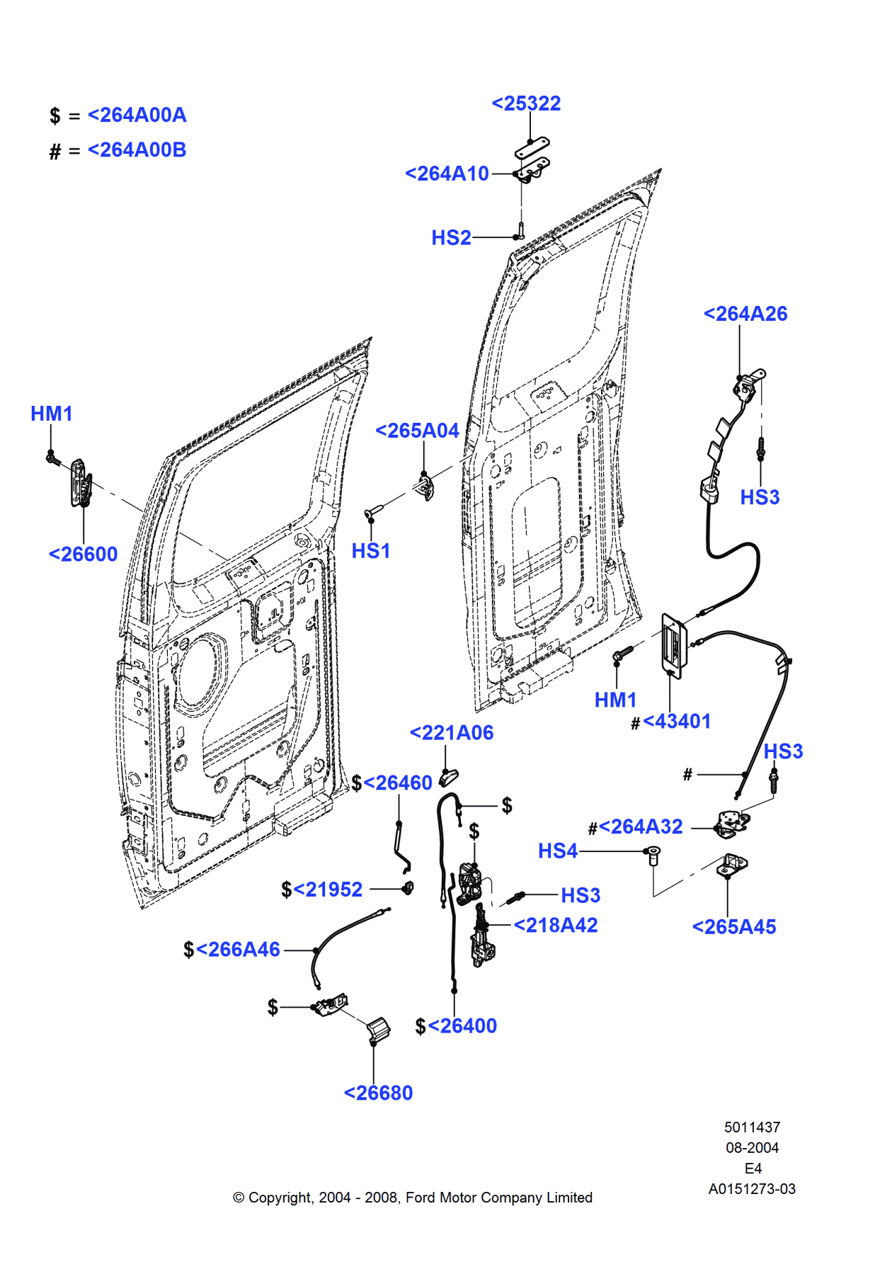 Ford -W505542-S900 Bolt