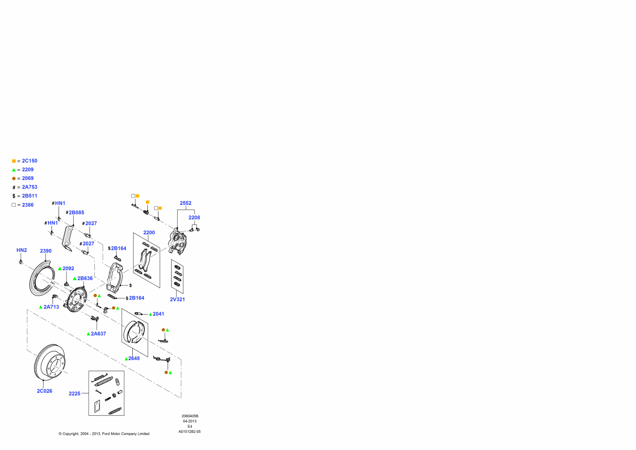 Ford G2MZ-2V026-AAA Disc - Brake