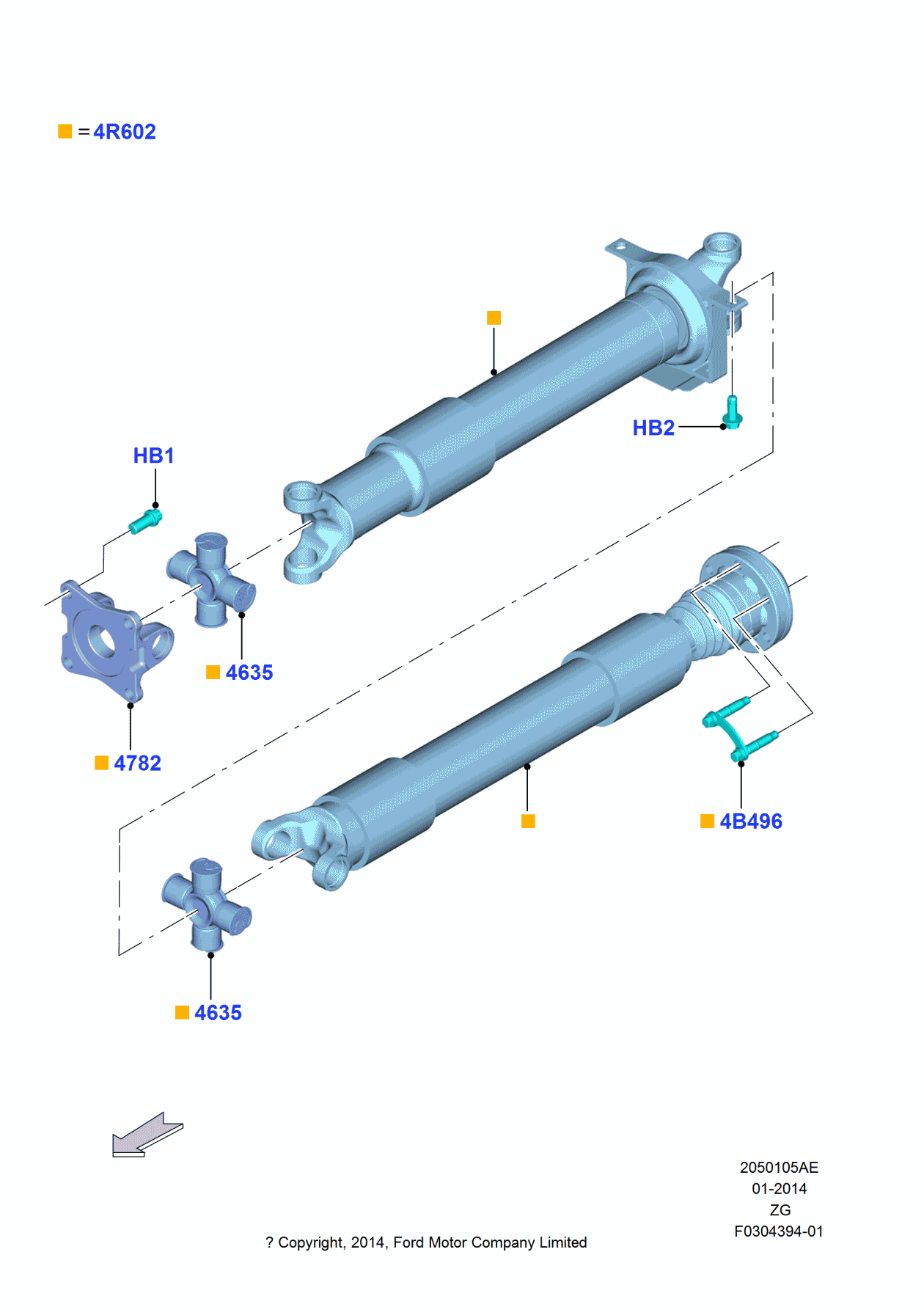 Ford -W716620-S439 Bolt
