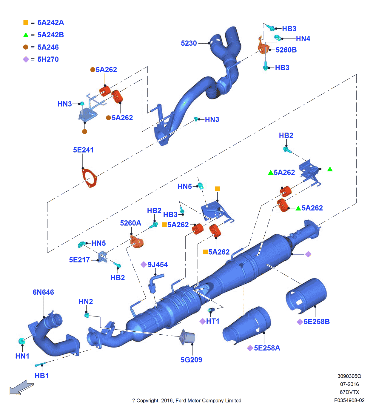 Ford HC3Z-5H270-B Converter Assembly