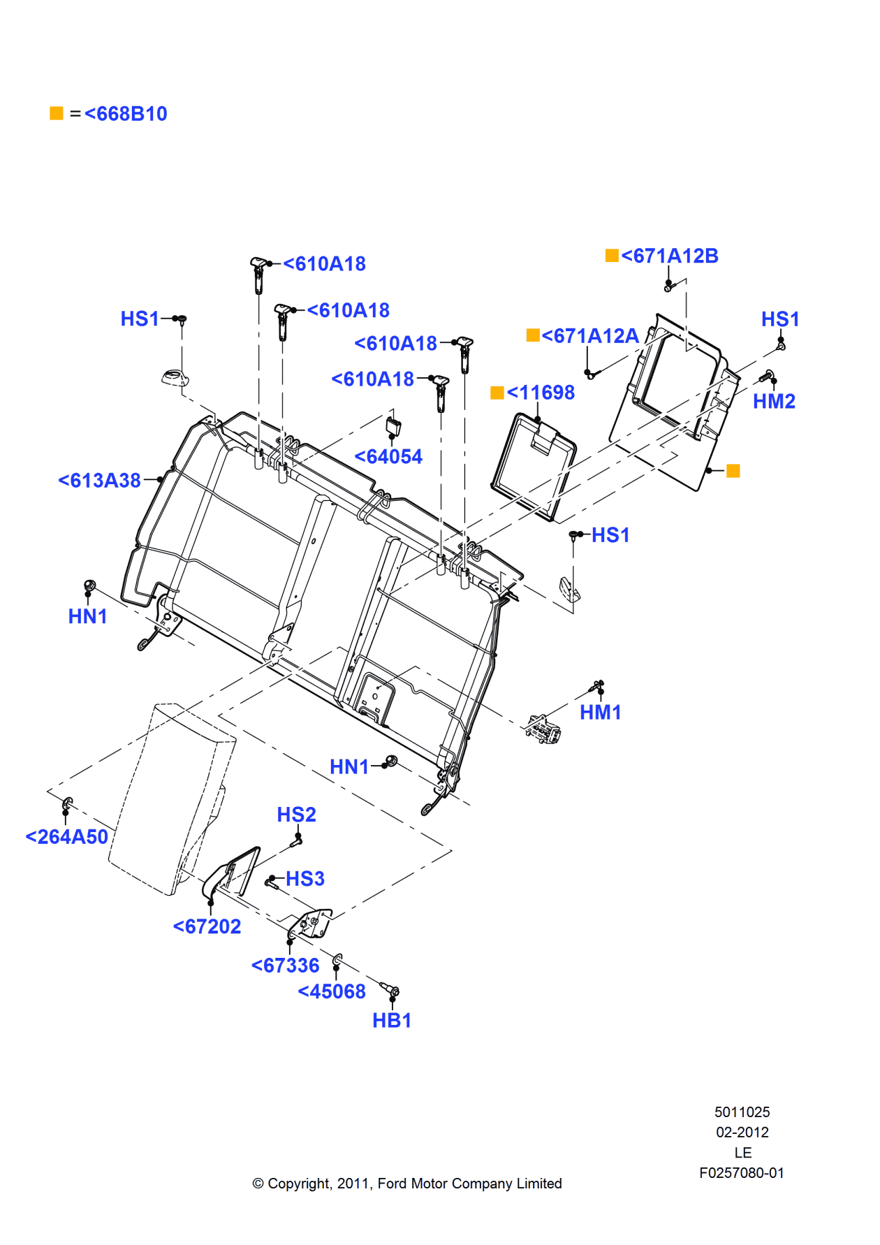 Ford -W505021-S424 Screw - Self-Tapping