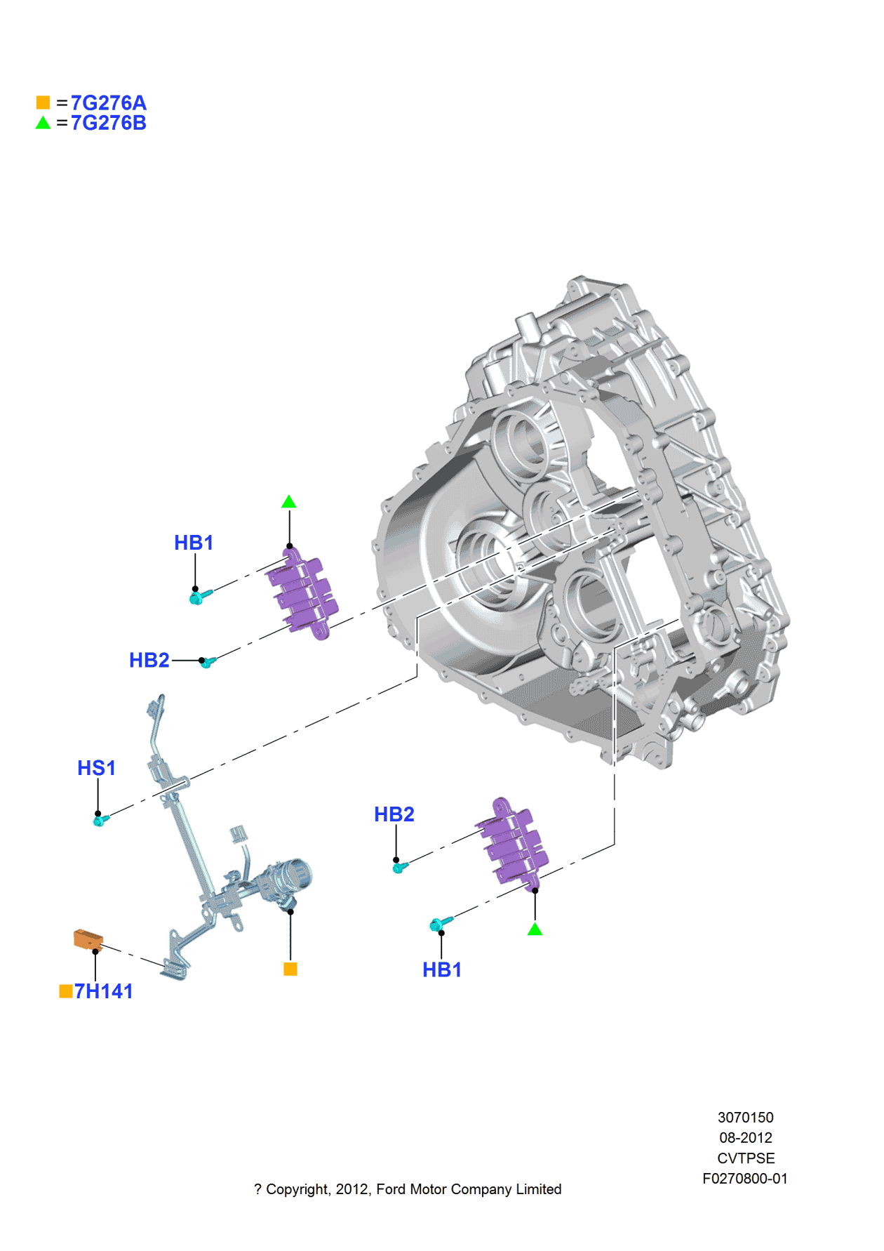 Ford -W715509-S300 Bolt And Washer Assembly - Hexagon Head