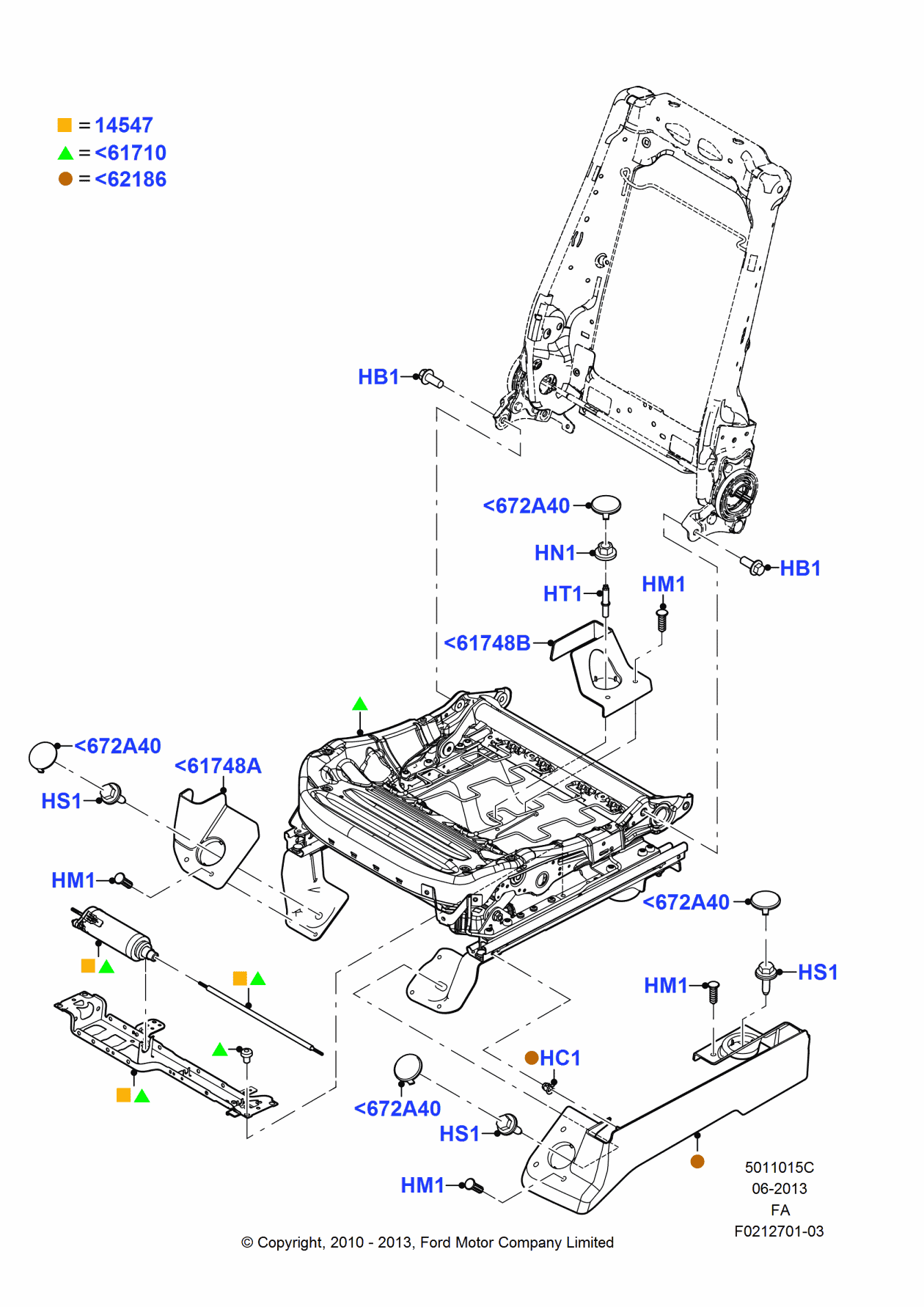 Ford -W790231-S901 Pin - Retaining