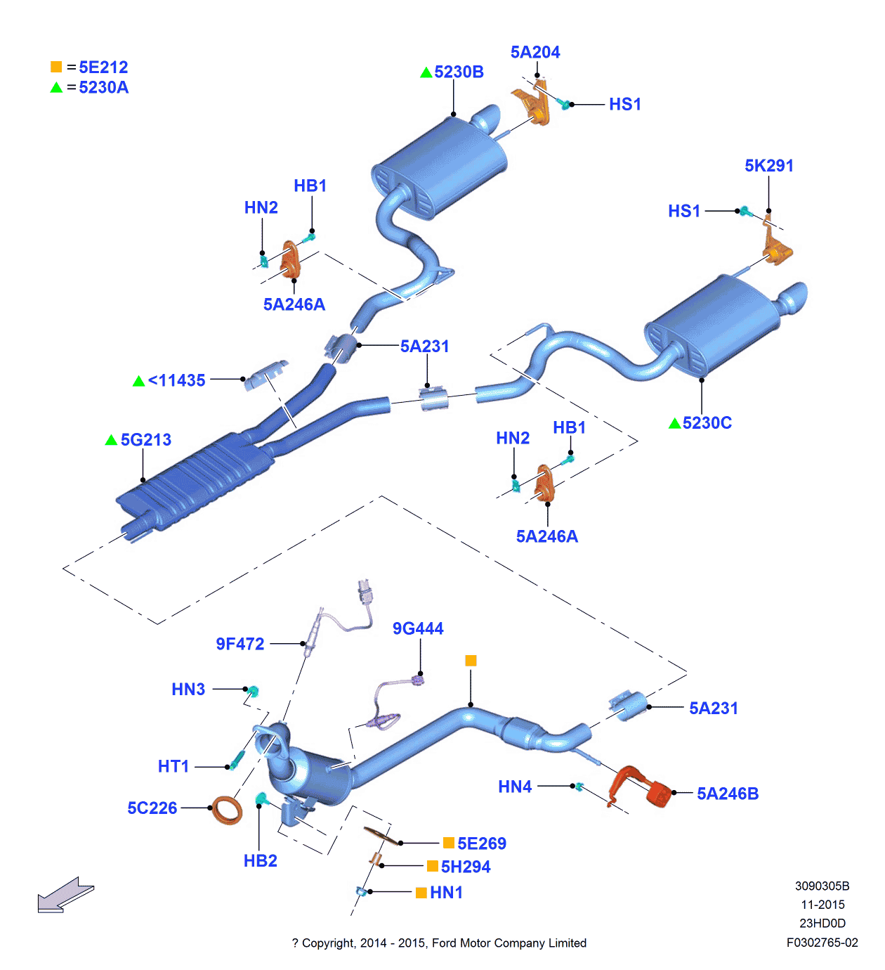 Ford FR3Z-5E212-H Converter Assembly