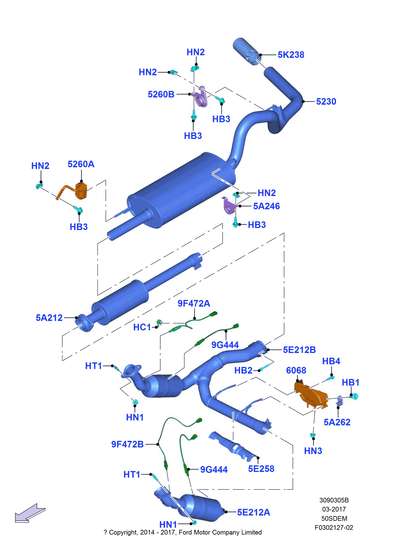 Ford FL3Z-5E212-Q Converter Assembly