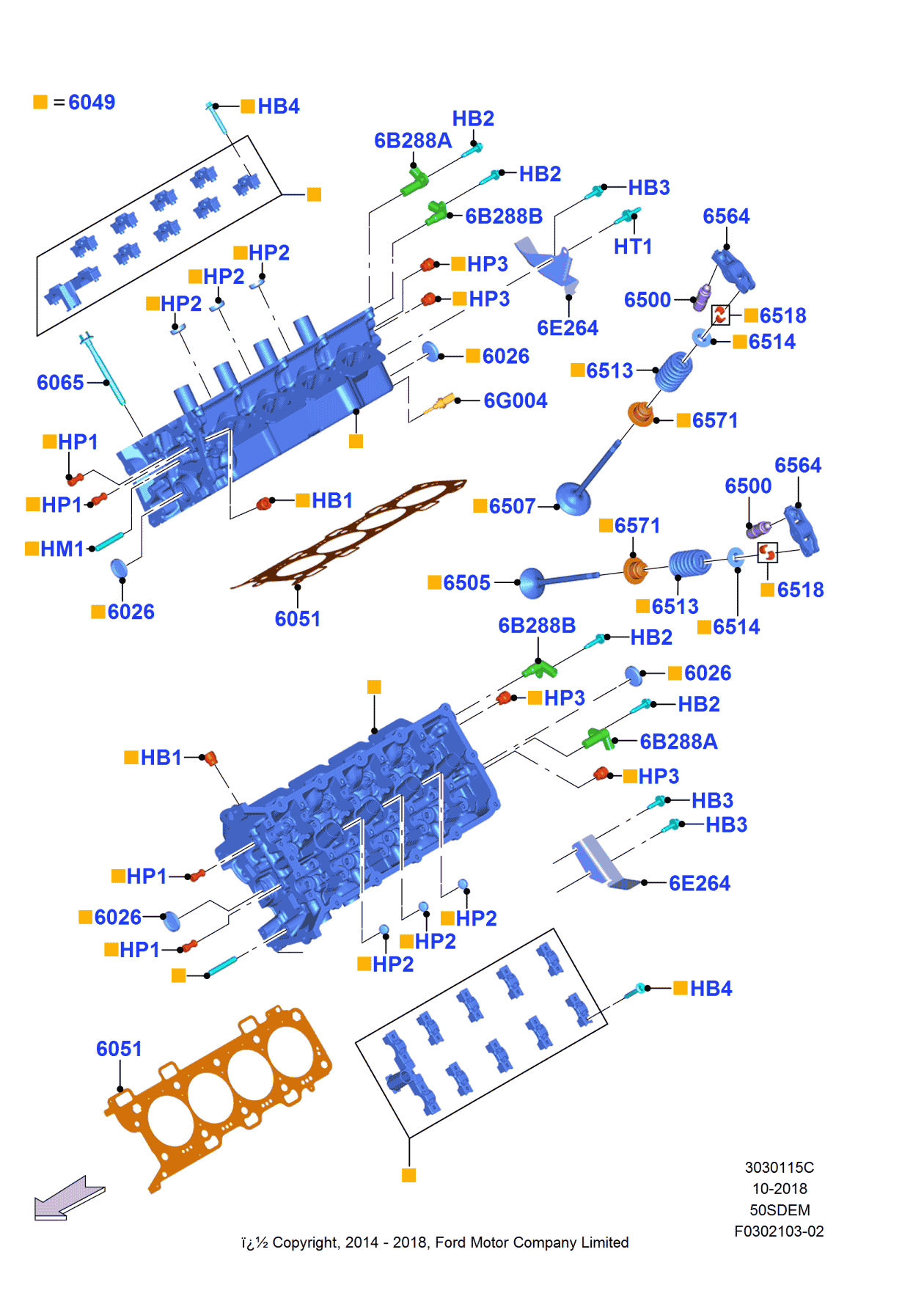 Ford FL3Z-00933-A Plug