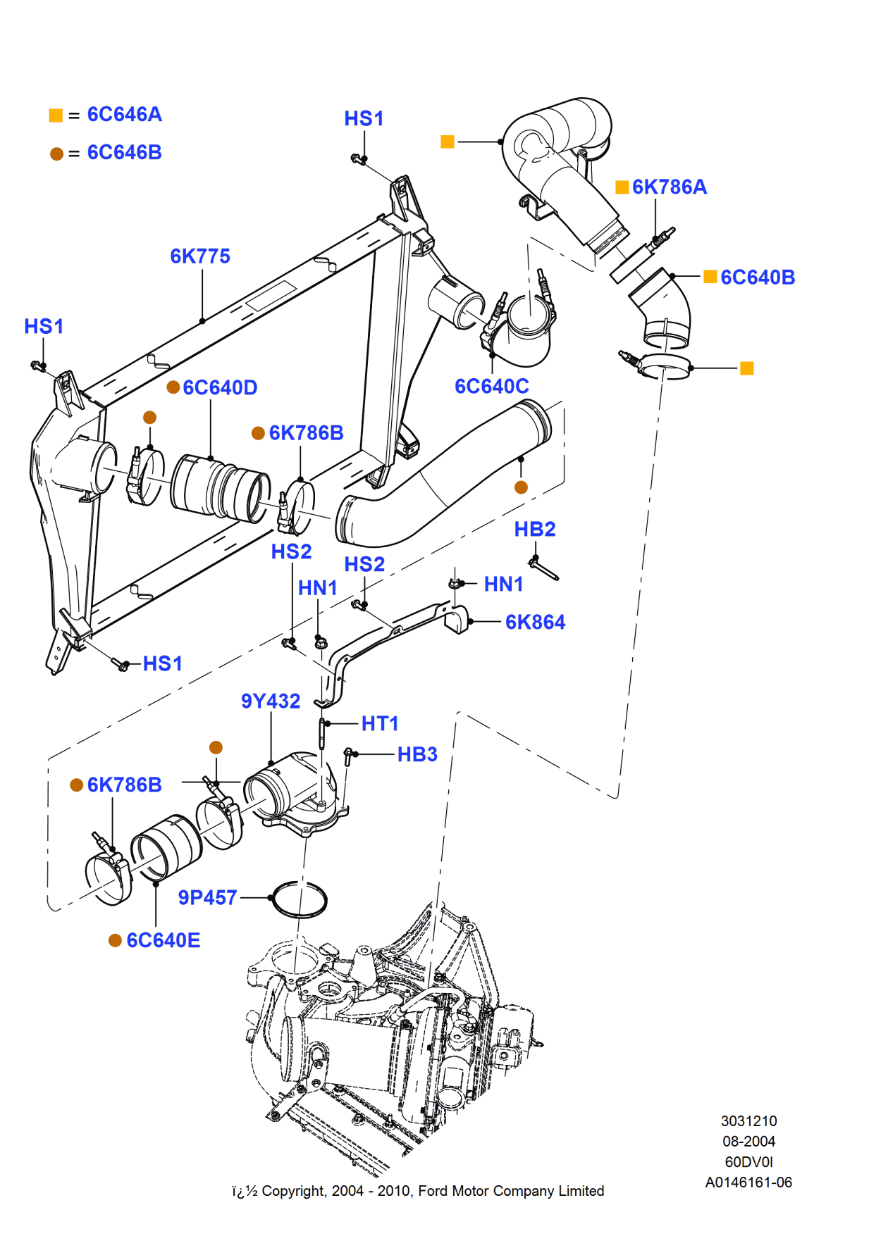Ford -W701860-S430 Stud