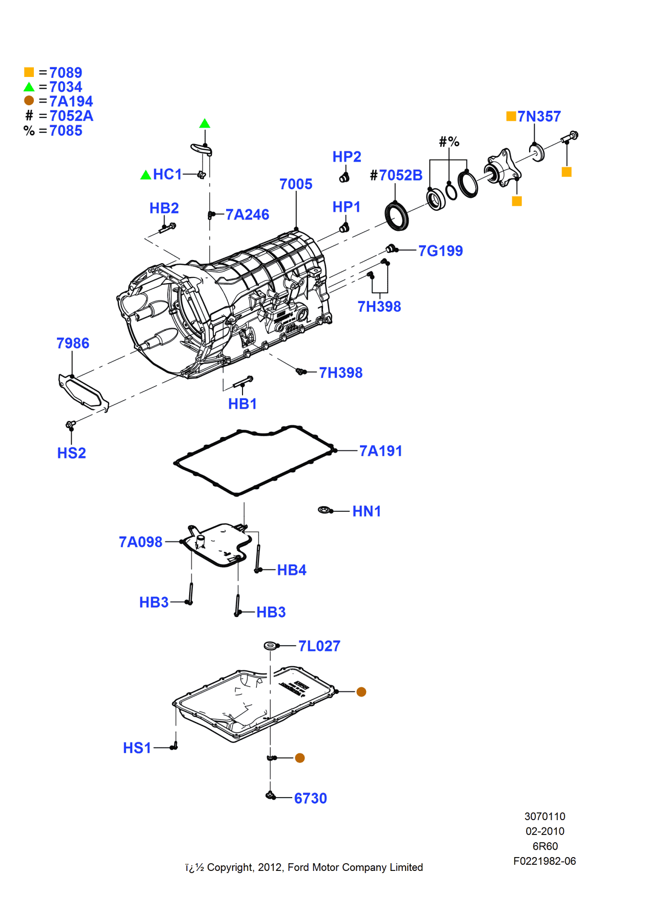 Ford BC3Z-7G199-E Tube Assembly