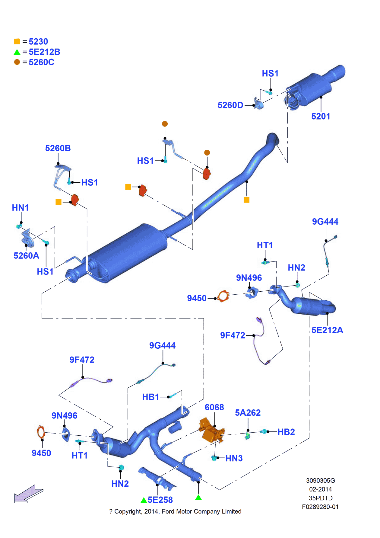 Ford GL7Z-5E212-B Converter Assembly