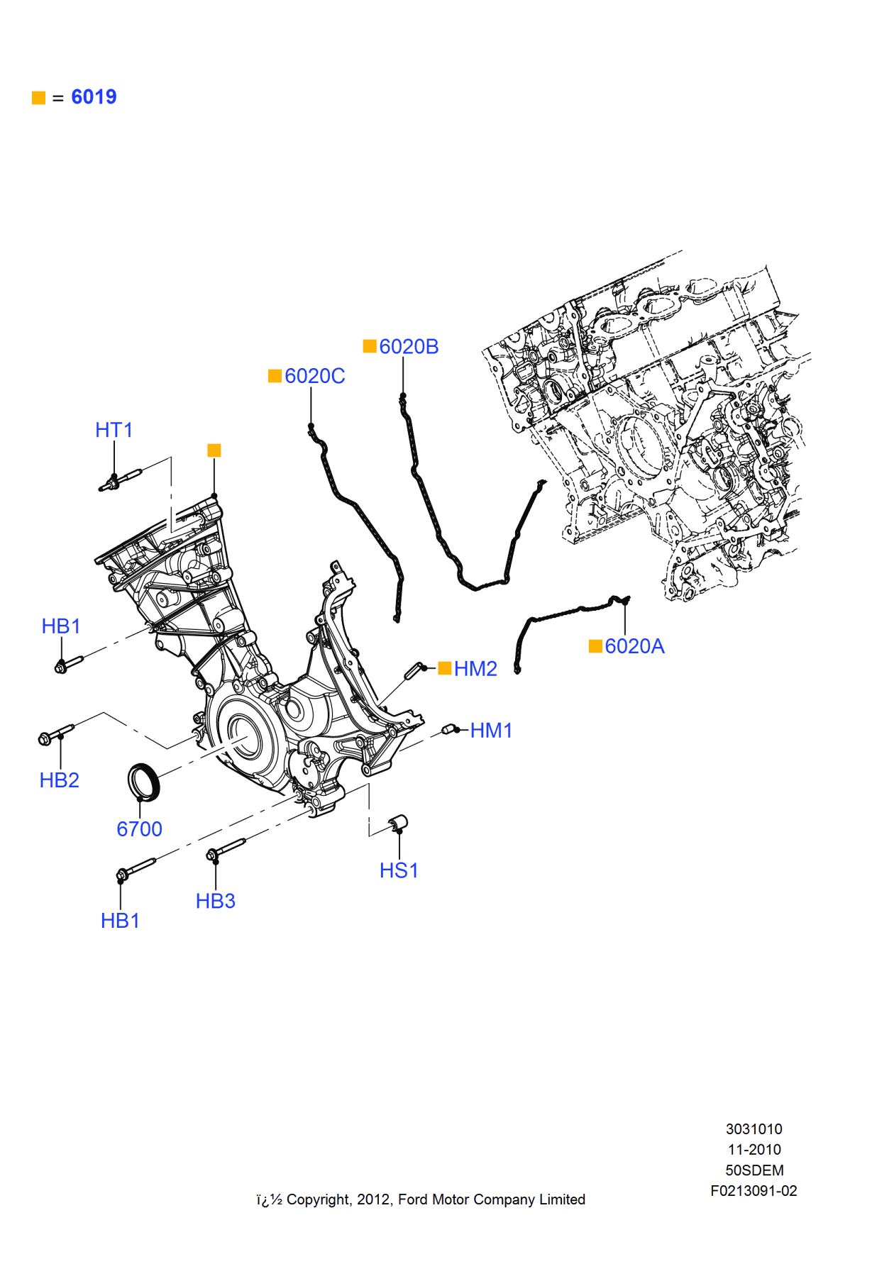 Ford -W715209-S437 Screw