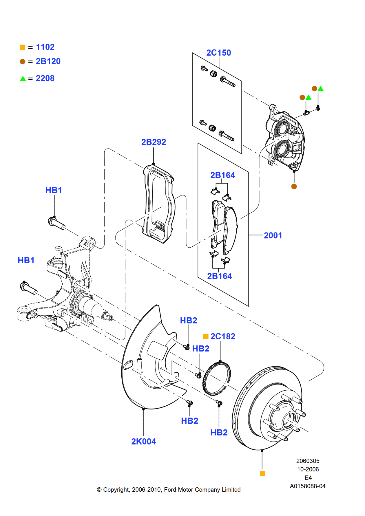 Ford 8C2Z-2B164-A Clip