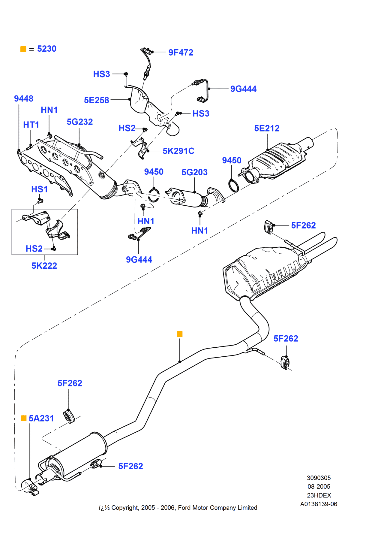 Ford -W500021-S439 Screw