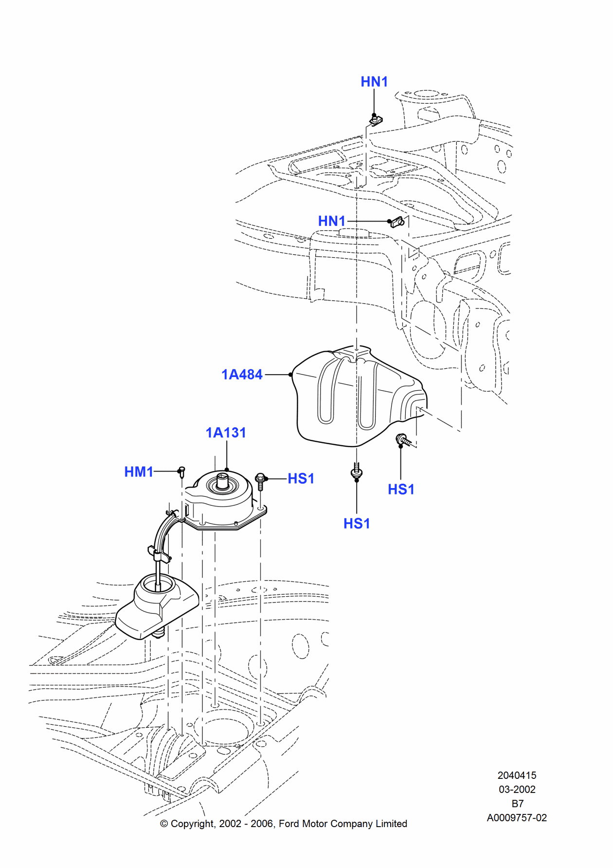 Ford 5L1Z-1A484-AA Shield