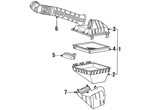 Ford F4SZ9F763B Resonator
