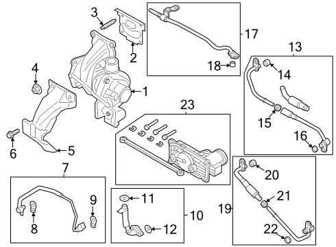 Ford -W720565-S450B Water Outlet Screw