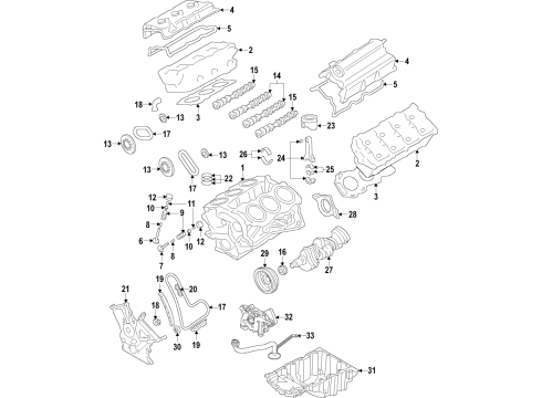 Ford DK4Z-6009-H Short Block