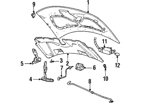 Ford 1F2Z-16738-AA Insulator