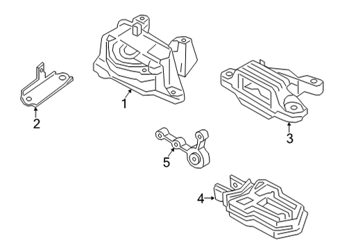 Ford NZ6Z-7000-B Transaxle