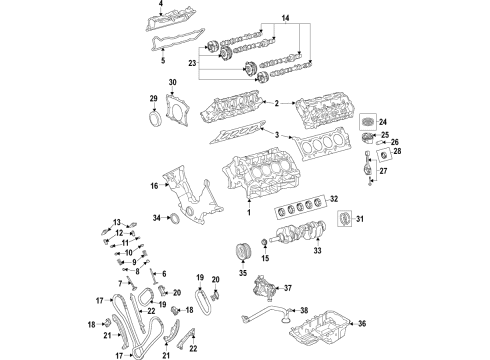 Ford KR3Z-6250-C Camshaft