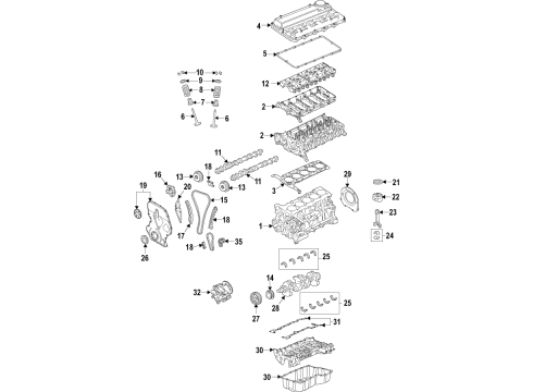 Ford CK4Z-6009-A Short Block