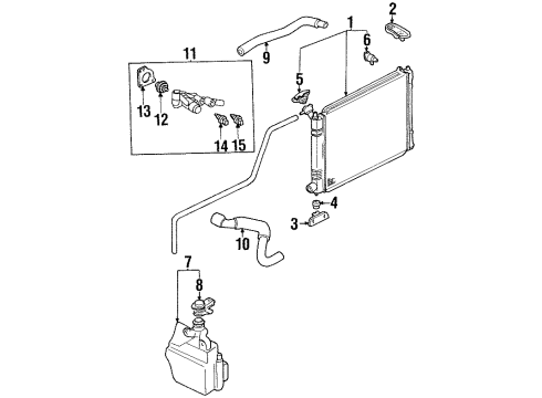 Ford F5CZ-10D968-AA Level Sensor