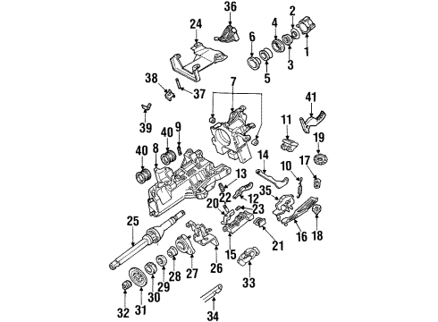 Ford XF2Z13B319AA Wire Harness