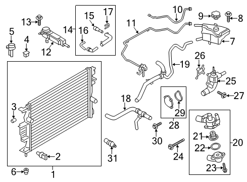 Ford GS7Z-12A650-BEANP ECM