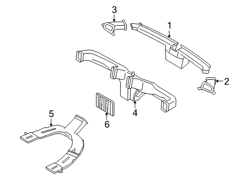 2006 Mercury Mariner Ducts Diagram