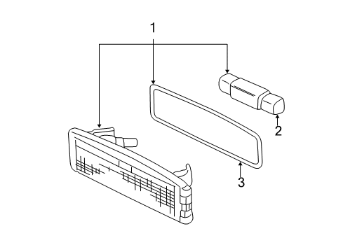 2003 Ford Focus Bulbs Diagram