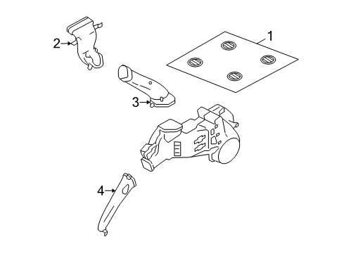 2007 Ford Freestyle Ducts Diagram 2 - Thumbnail