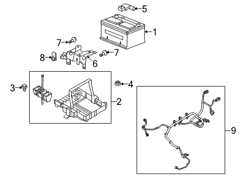 2009 Ford Taurus X Battery Diagram