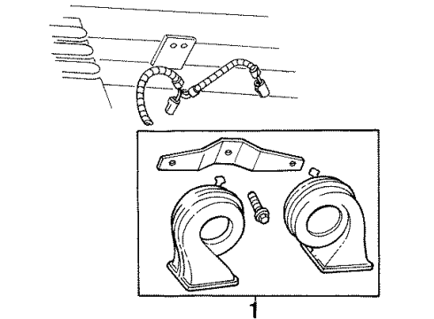 1995 Lincoln Continental Horn Diagram
