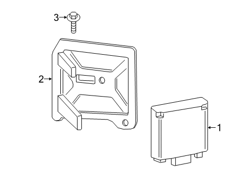 2018 Ford F-350 Super Duty Electrical Components Diagram