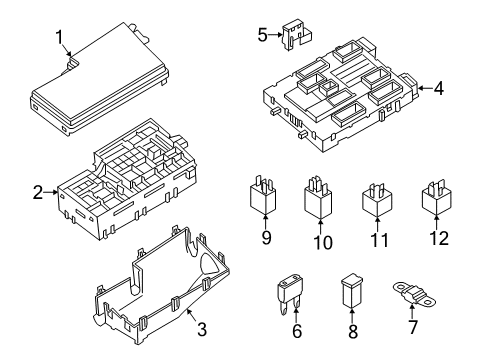 2013 Ford Escape Fuse & Relay Diagram