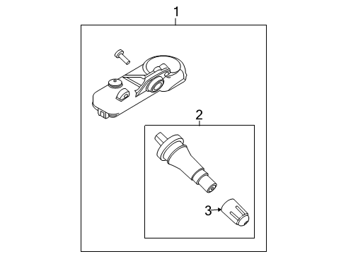 2013 Ford F-150 Tire Pressure Monitoring Diagram