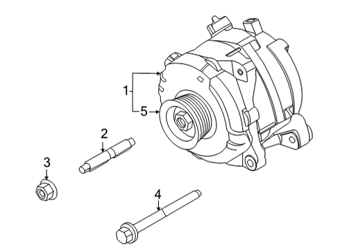 2021 Ford Bronco Alternator Diagram