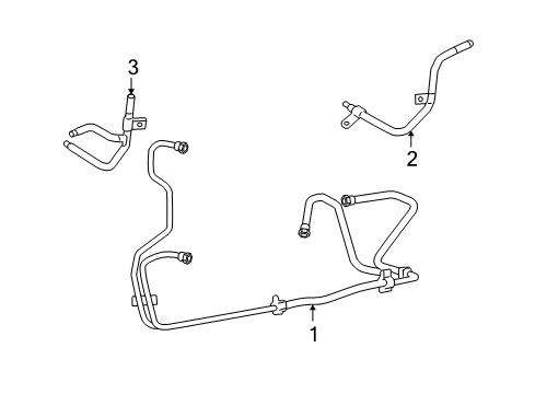 2008 Mercury Milan Trans Oil Cooler Diagram