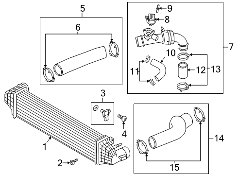 2023 Ford Explorer Intercooler Diagram