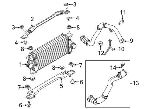 2019 Ford F-150 Intercooler Diagram
