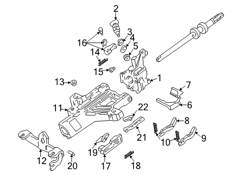 2005 Ford Ranger Ignition Lock Diagram