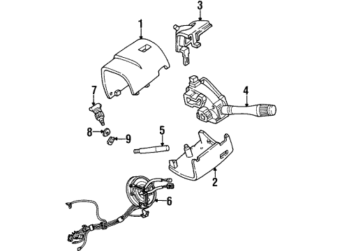 1998 Ford Crown Victoria Trunk Diagram