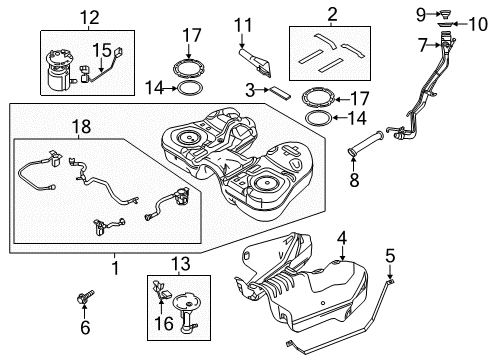 2017 Ford Flex Fuel Supply Diagram