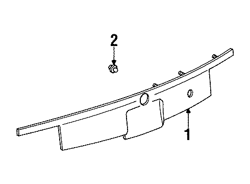 1997 Mercury Grand Marquis Backup Lamps Diagram