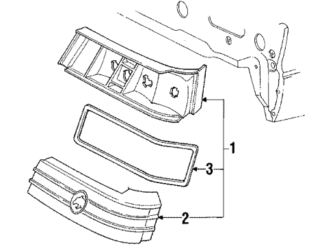 1986 Mercury Cougar Tail Lamps Diagram