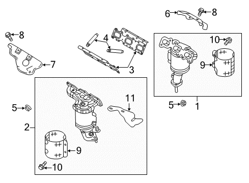 2017 Ford Explorer Exhaust Manifold Diagram